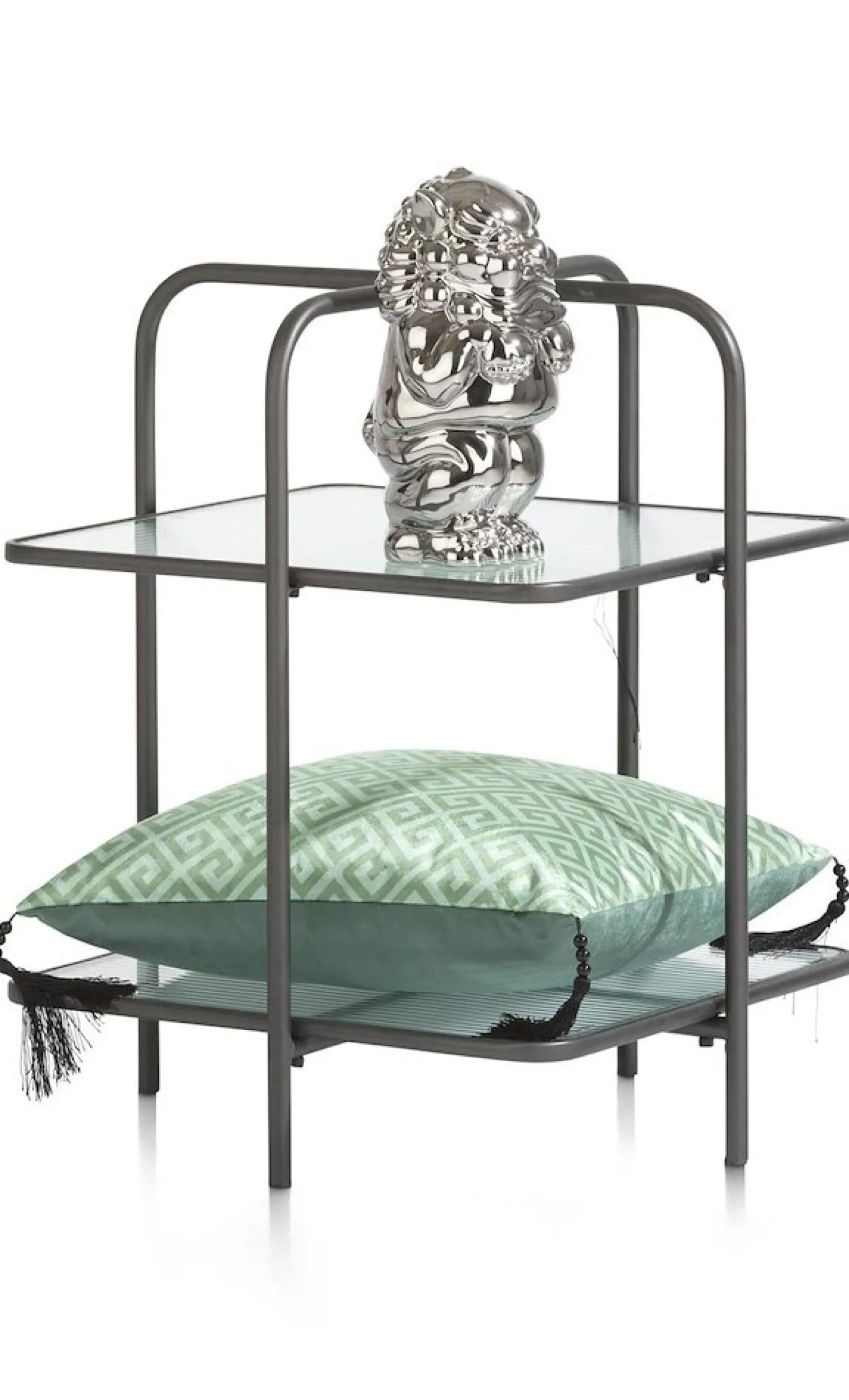 Coco Maison Bijzettafel Louis 60cm Zwart