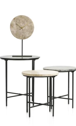 Coco Maison Bijzettafel Nathan 50cm Antraciet