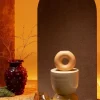 Coco Maison Bijzettafel Pleun Geel Ø32cm