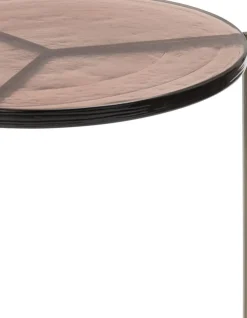 Coco Maison Bijzettafel Rick Glas Bruin