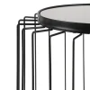 Coco Maison Bijzettafel Riv Ø45cm Zwart