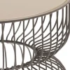 Coco Maison Bijzettafel Zina Taupe Ø35cm