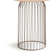 Coco Maison Bijzettafel Zora Oranje Ø40cm