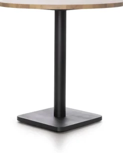 Coco Maison Bistrotafel Brest Eikenhout/Zwart Ø80cm
