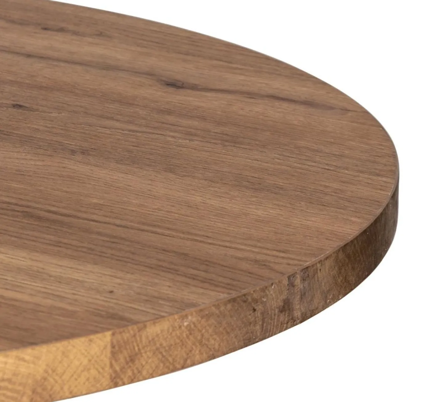 Coco Maison Bistrotafel Brest Eikenhout/Zwart Ø80cm