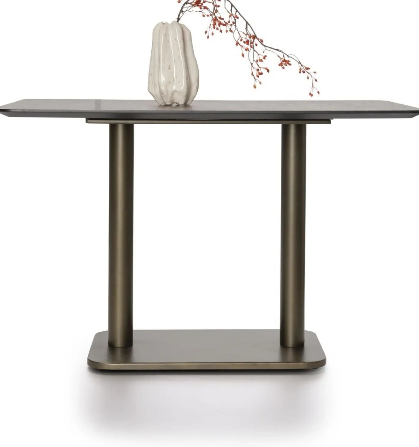 Coco Maison Bistrotafel Brest Steen Roest/Goud 120cm