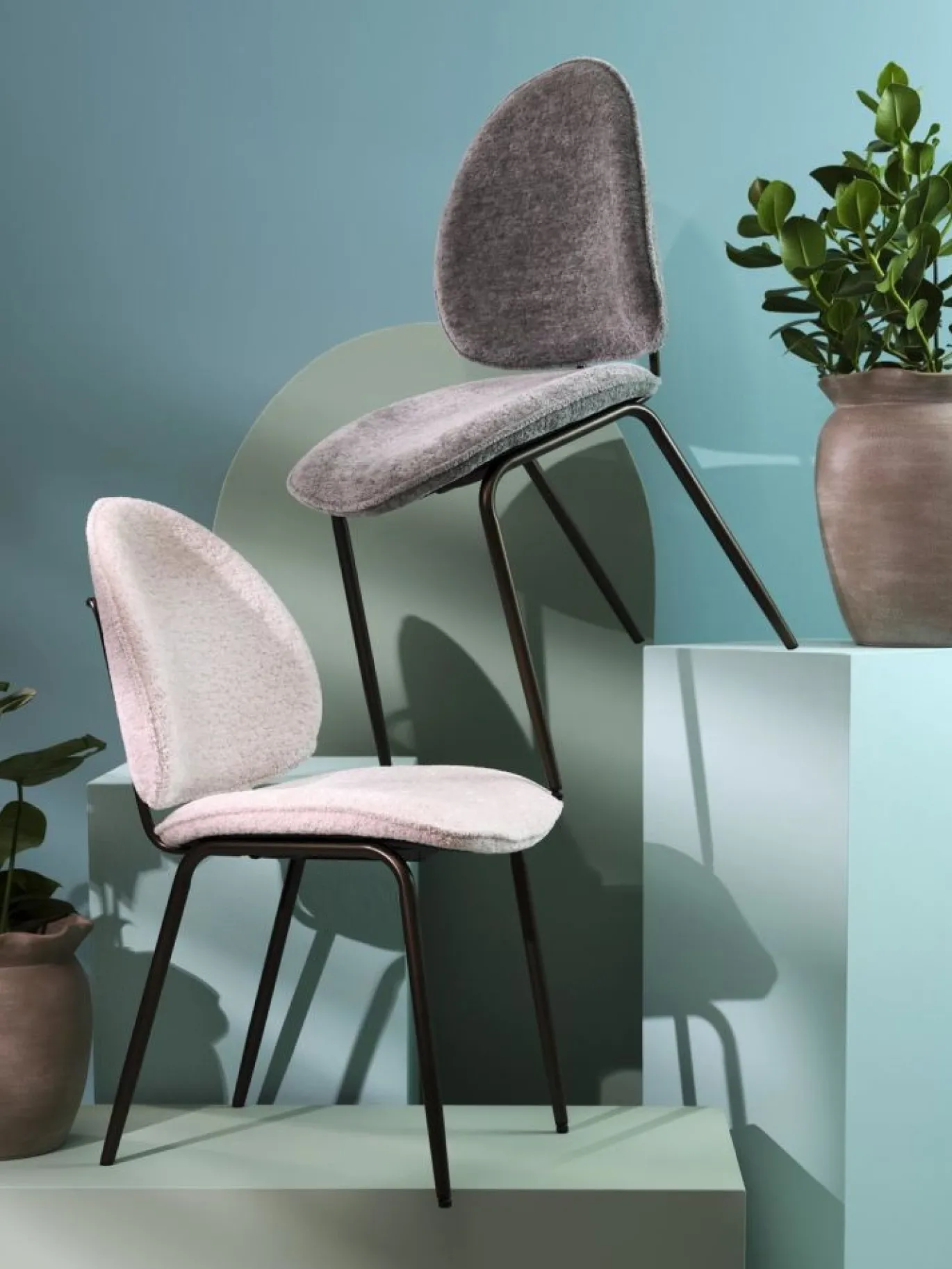 Coco Maison Eetkamerstoel Kjel Crème
