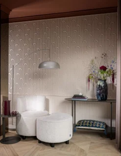 Coco Maison Fauteuil Roan Crème