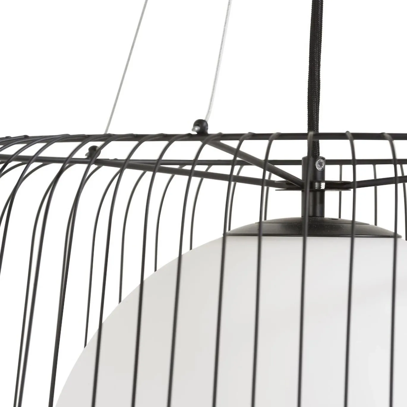 Coco Maison Hanglamp Ally 1-Lichts Zwart
