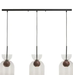 Coco Maison Hanglamp Skylar 3-Lichts Antraciet
