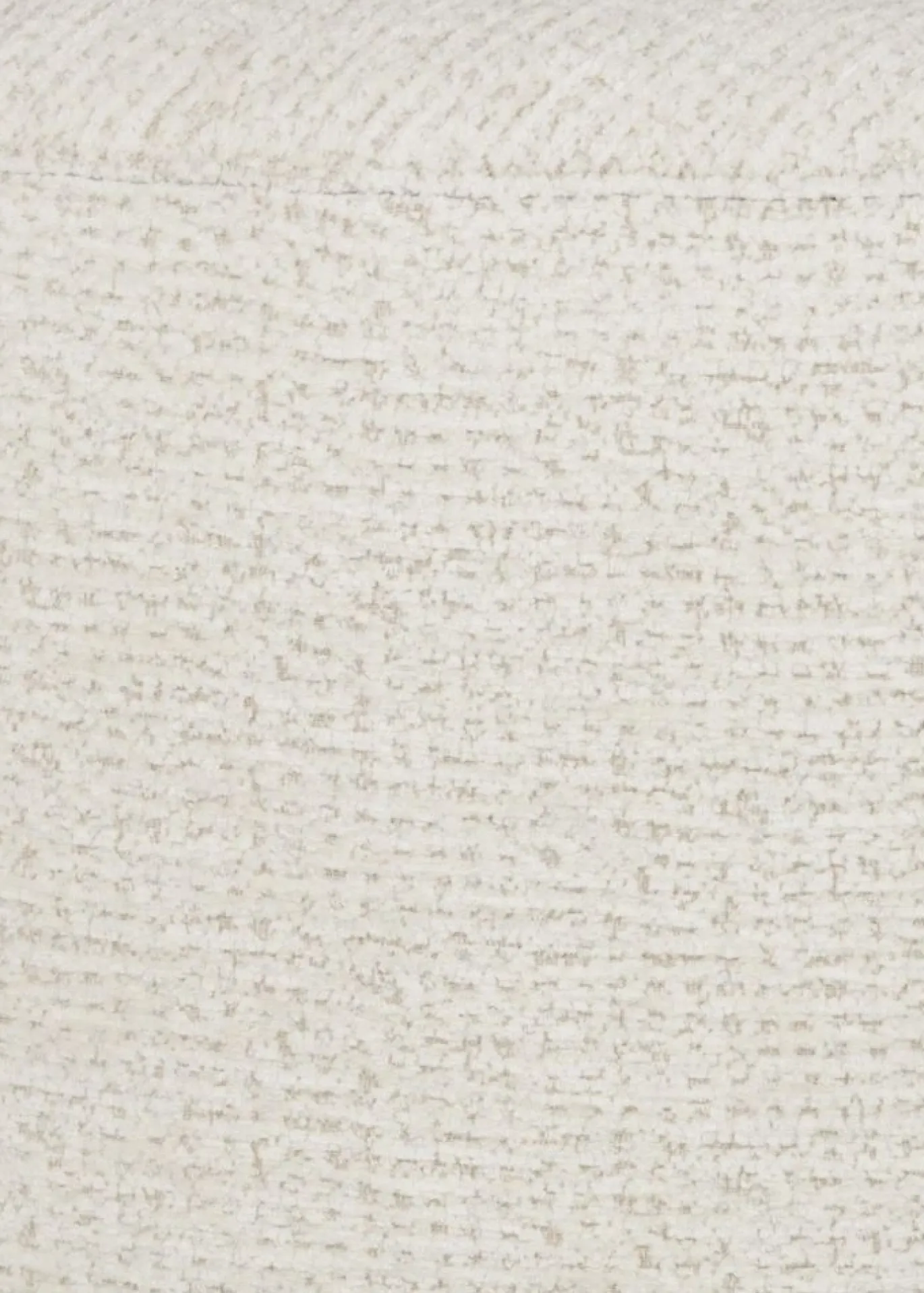Coco Maison Poef Beautiq Chic Crème Ø80cm