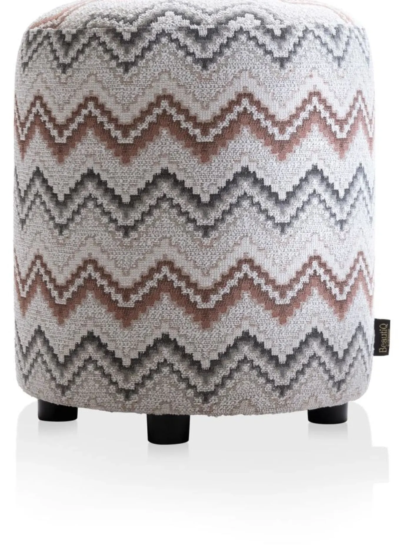 Coco Maison Poef Beautiq Lush Koper Ø42cm