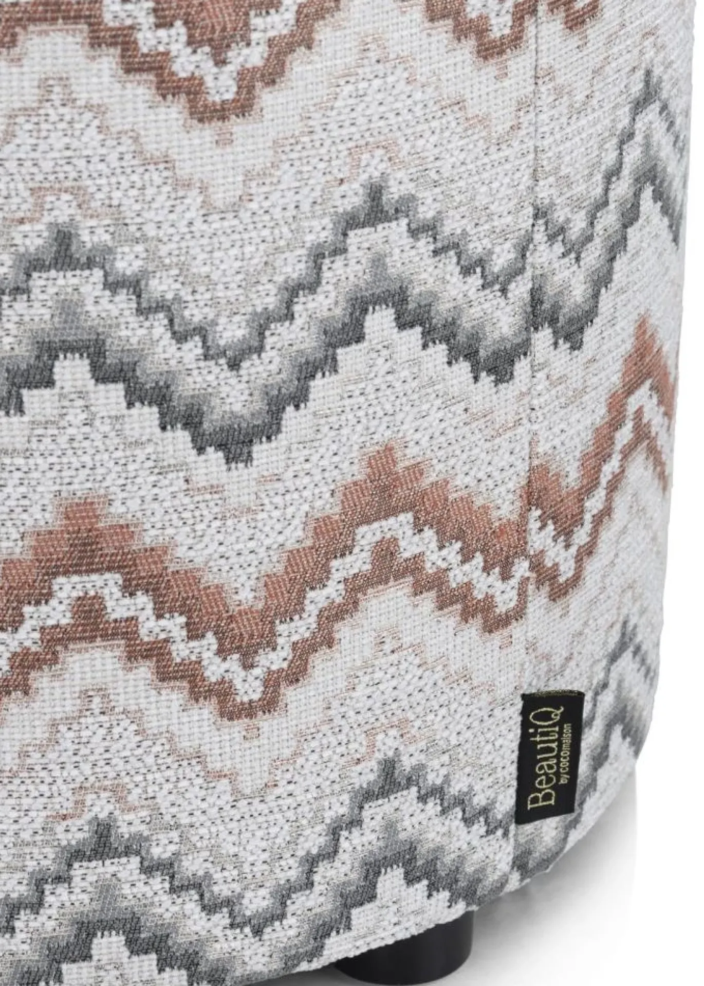 Coco Maison Poef Beautiq Lush Koper Ø42cm