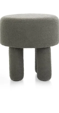 Coco Maison Poef Laurie 45cm Olijf