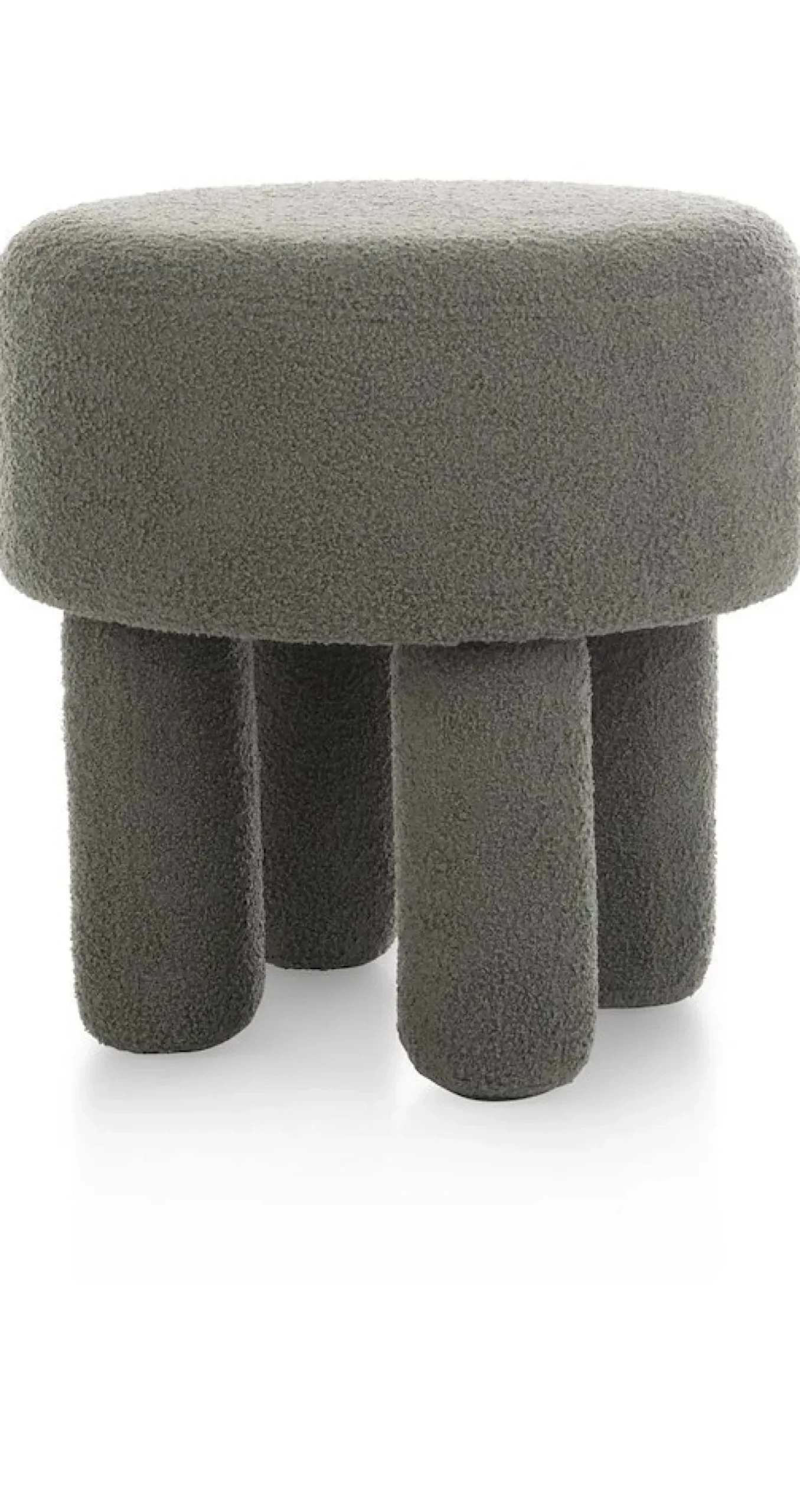 Coco Maison Poef Laurie 45cm Olijf