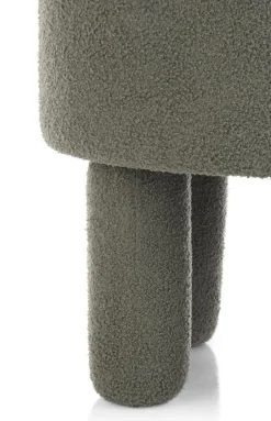 Coco Maison Poef Laurie 45cm Olijf