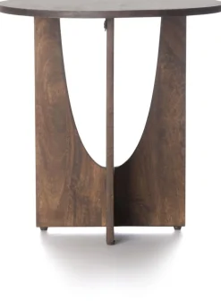 Coco Maison Salontafel Soy Bruin Ø45cm