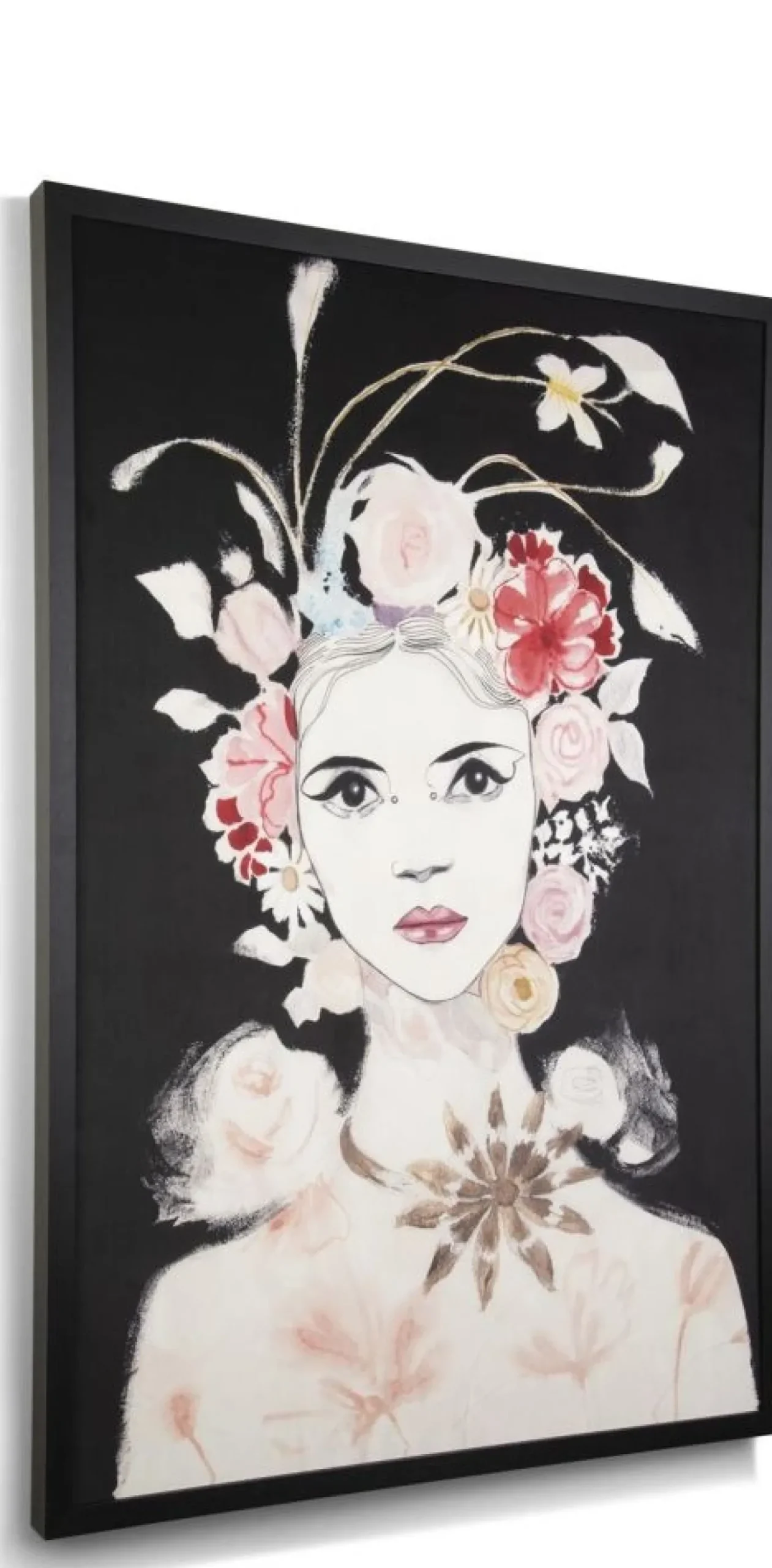 Coco Maison Schilderij Dior Flower 120x180cm