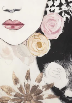 Coco Maison Schilderij Dior Flower 120x180cm