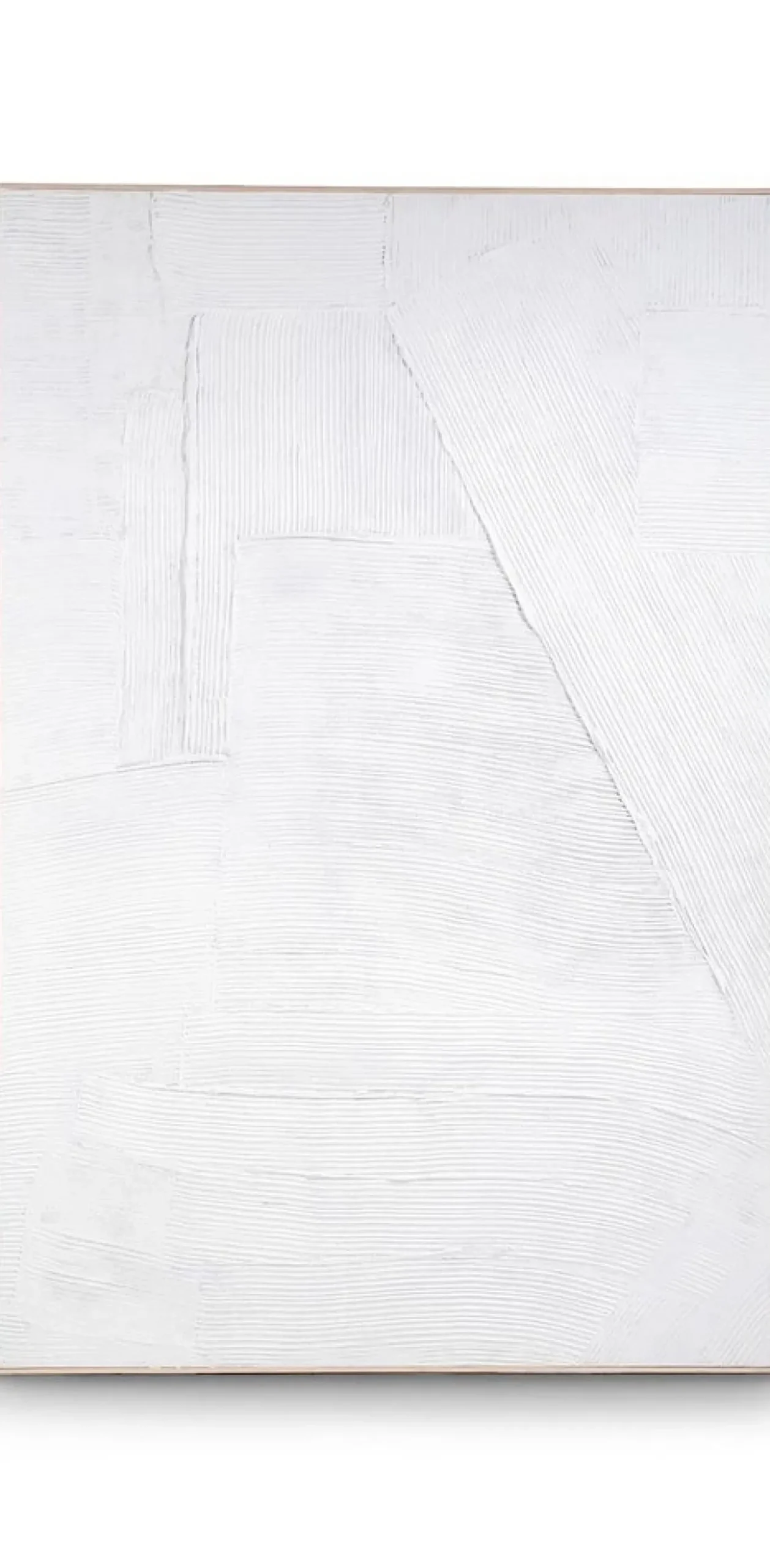 Coco Maison Schilderij Master Strokes 120x180cm Wit