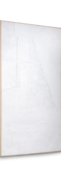 Coco Maison Schilderij Master Strokes 120x180cm Wit