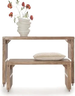 Coco Maison Sidetable Lino Naturel 120cm