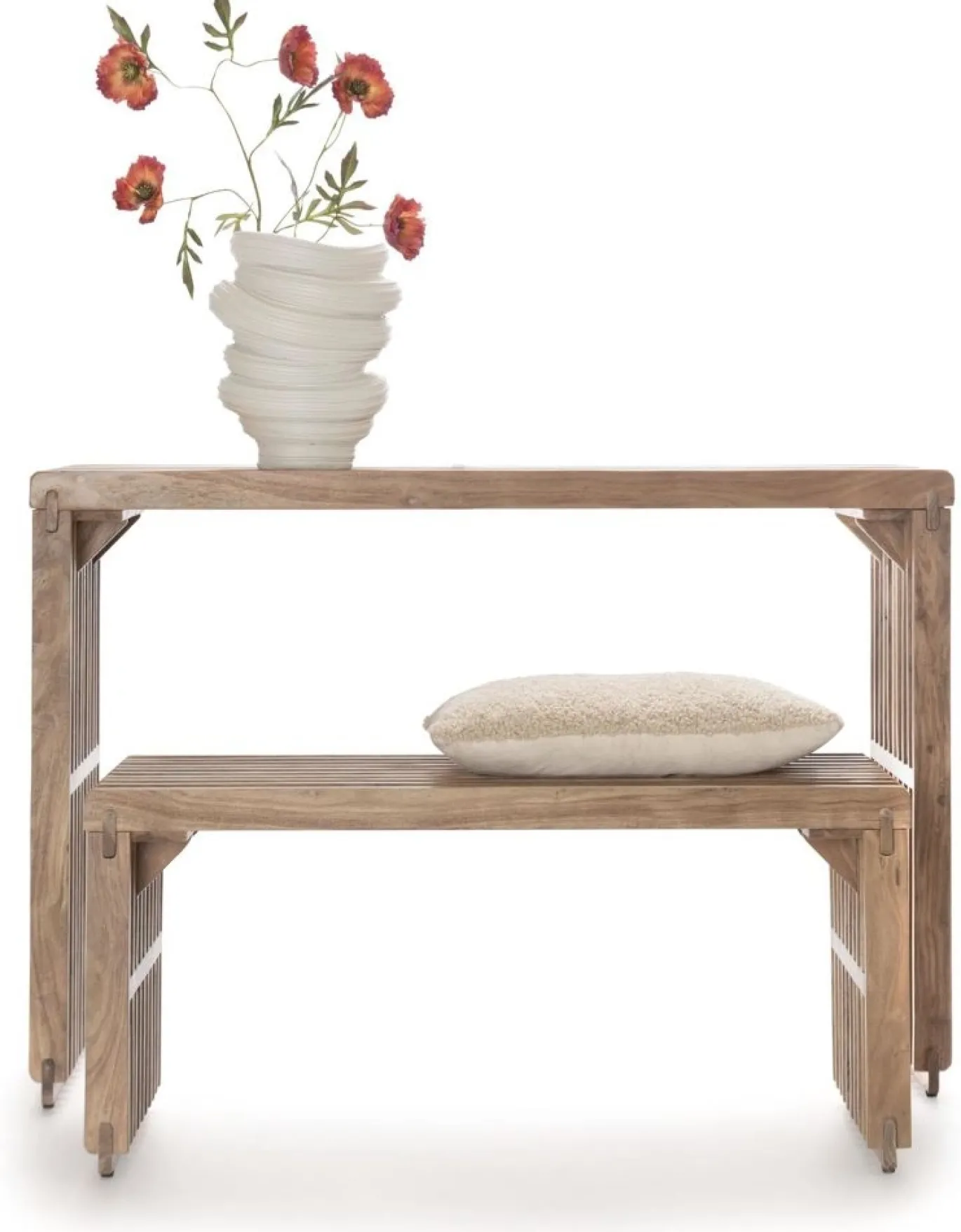 Coco Maison Sidetable Lino Naturel 120cm