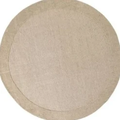 Coco Maison Vloerkleed Timeless Classic Taupe Ø250cm