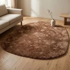 Coco Maison Vloerkleed Timeless Arawood Koper 220x300cm