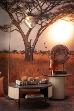 Coco Maison Vloerlamp Amy Goud 1-Lichts