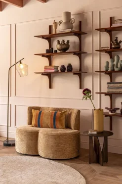 Coco Maison Vloerlamp Amy Goud 1-Lichts
