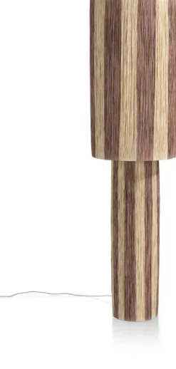 Coco Maison Vloerlamp Billie 1-Lichts Bruin