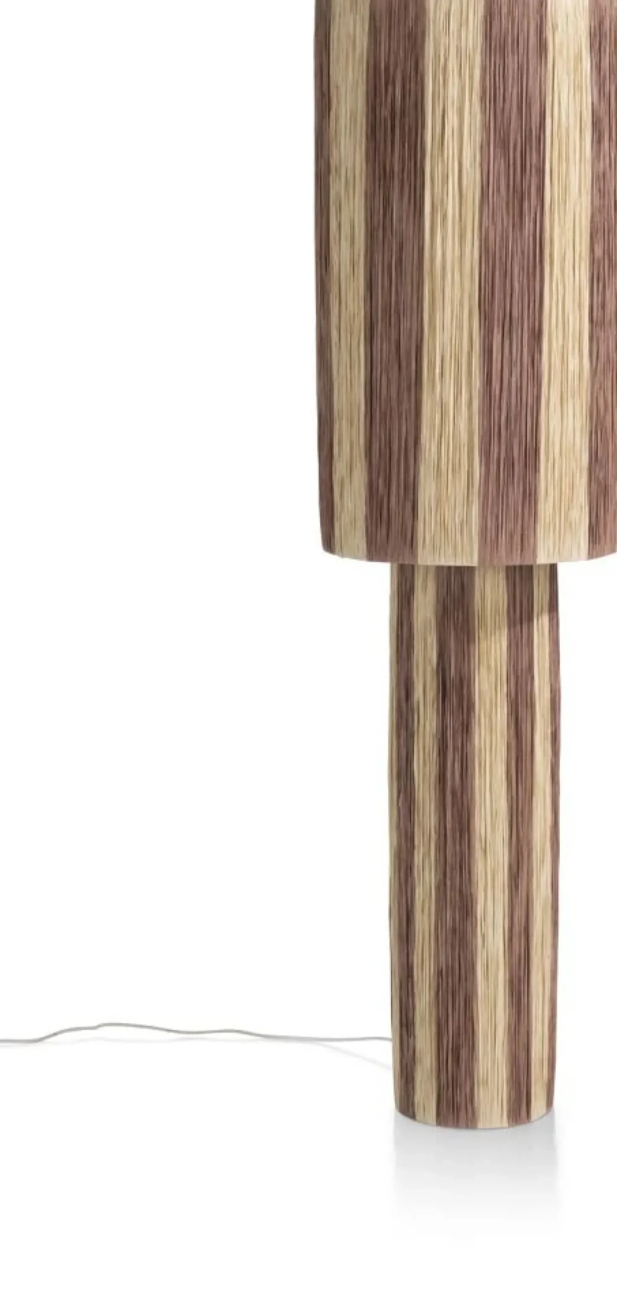 Coco Maison Vloerlamp Billie 1-Lichts Bruin