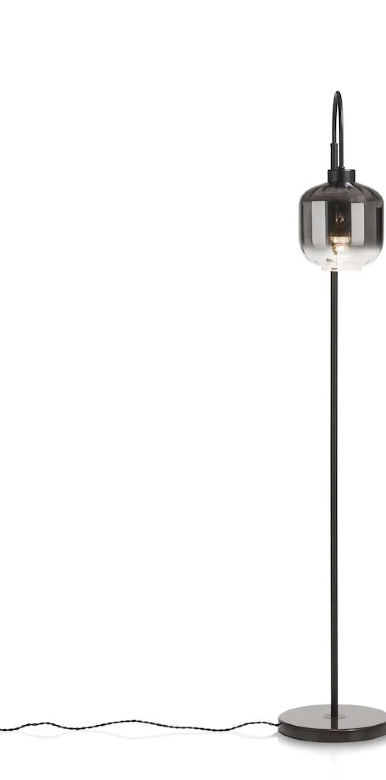 Coco Maison Vloerlamp Essex 1-Lichts Antraciet