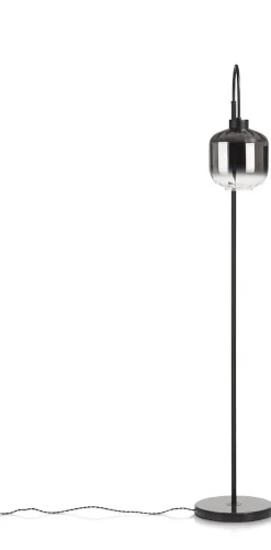 Coco Maison Vloerlamp Essex 1-Lichts Antraciet