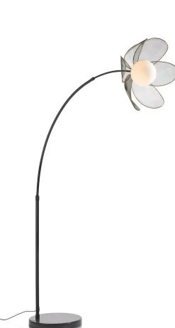 Coco Maison Vloerlamp Magnolia 1-Lichts Zwart