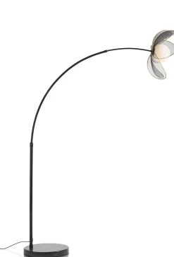 Coco Maison Vloerlamp Magnolia 1-Lichts Zwart