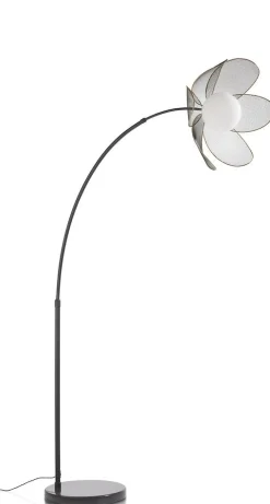 Coco Maison Vloerlamp Magnolia 1-Lichts Zwart