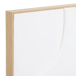 Coco Maison Wanddecoratie Frills 3D 60x80cm Wit