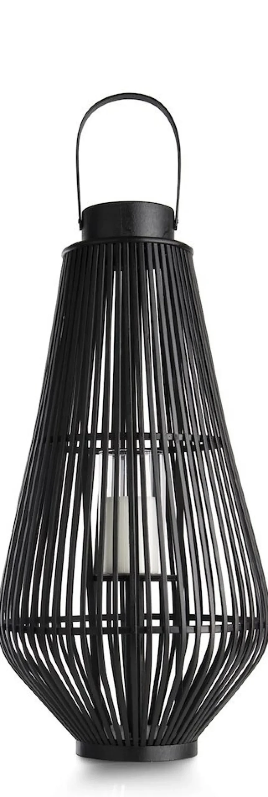 Coco Maison Windlicht Philou 70,5cm Zwart