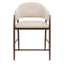 DÉJA Barkruk Dénia Beige/Walnoot