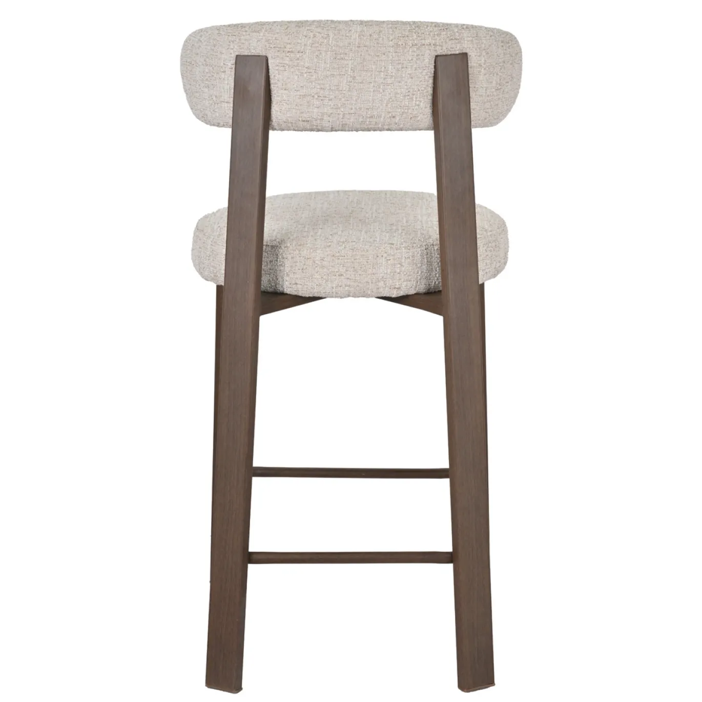 DÉJA Barstoel Lagan Beige/Walnoot