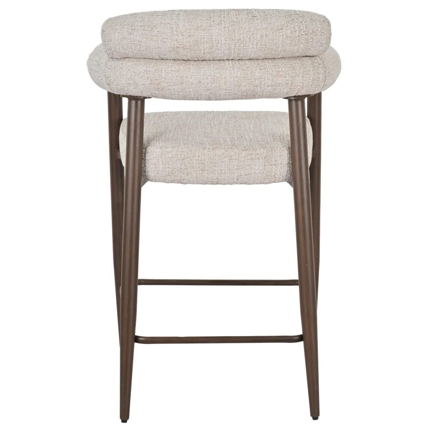 DÉJA Barstoel Lidingö Beige/Walnoot