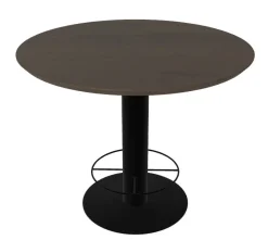 DÉJA Bartafel Dwalin Zwart Eiken Ø130cm
