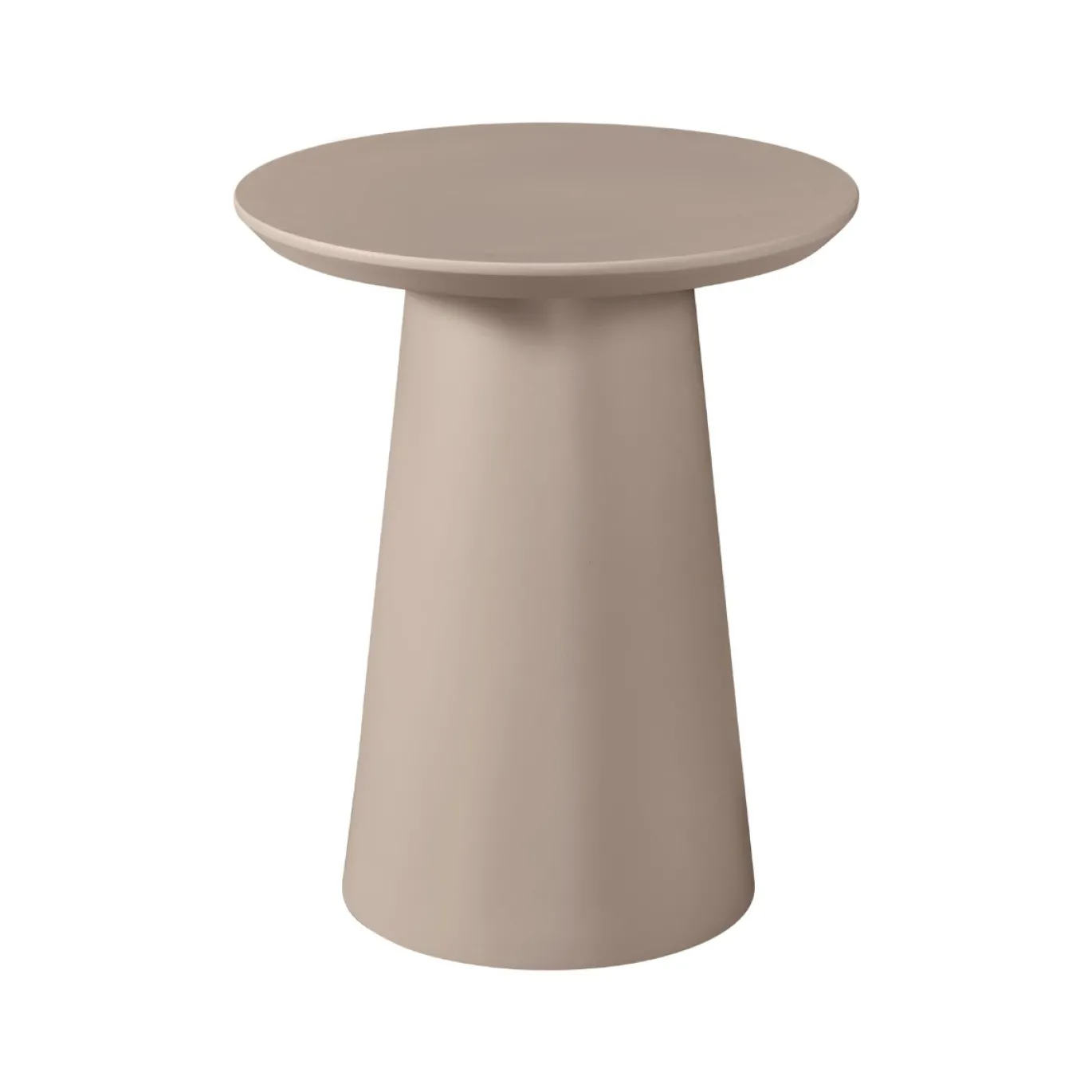 DÉJA Bijzettafel Kalix Taupe Rond 40cm