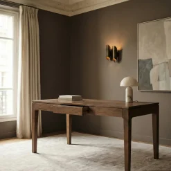 DÉJA Bureau Maro Donkerbruin 150cm