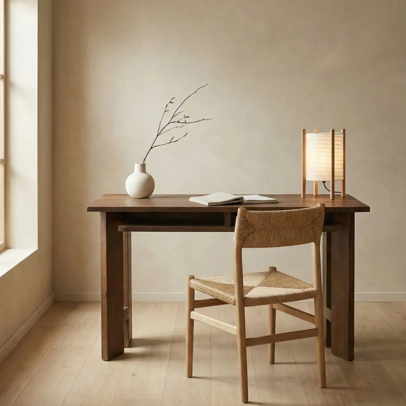 DÉJA Bureau Salo Walnoot 130cm