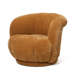 DÉJA Draaifauteuil Arby Honinggeel