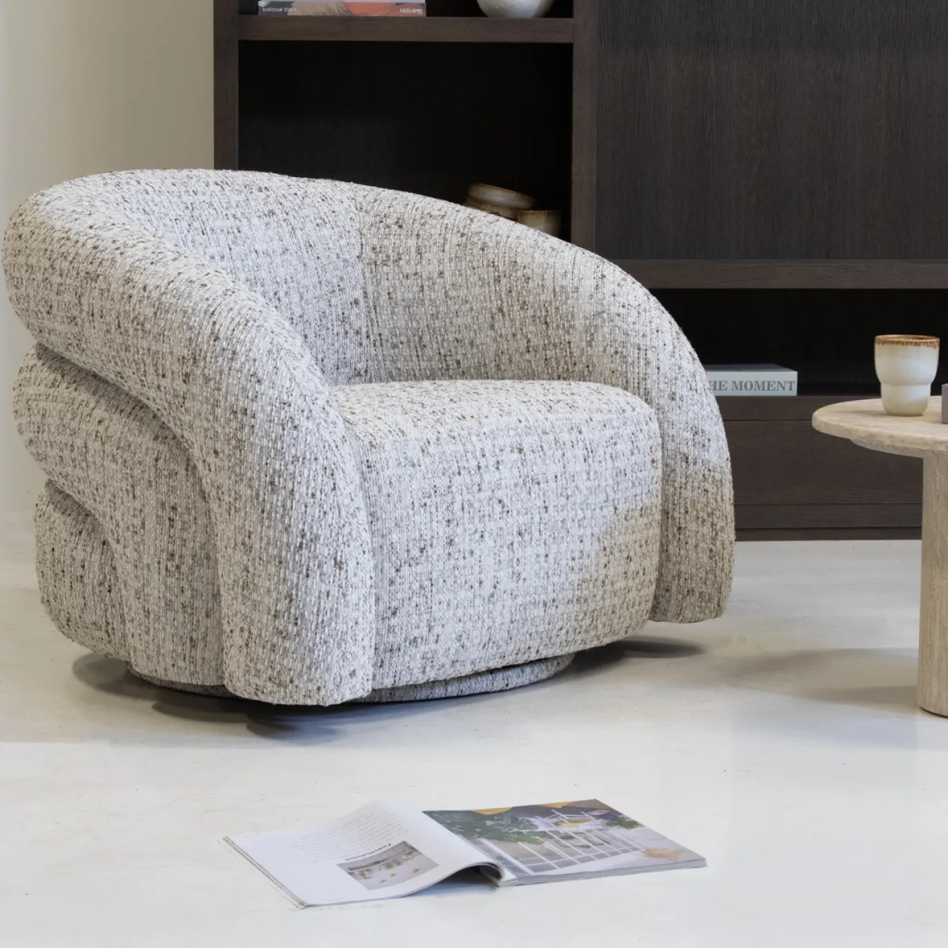 DÉJA Draaifauteuil Bodø Beige