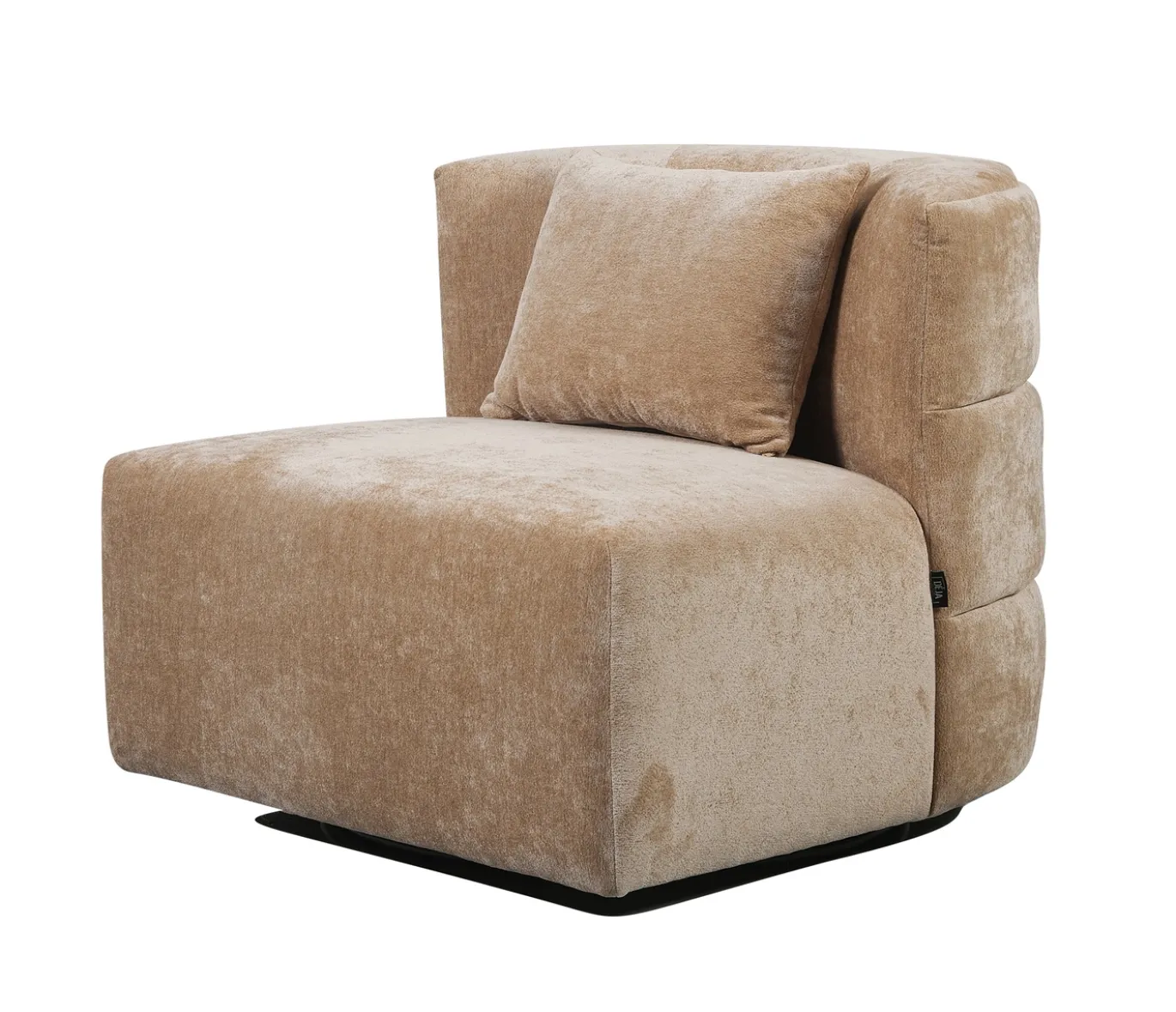DÉJA Draaifauteuil Ethan Taupe